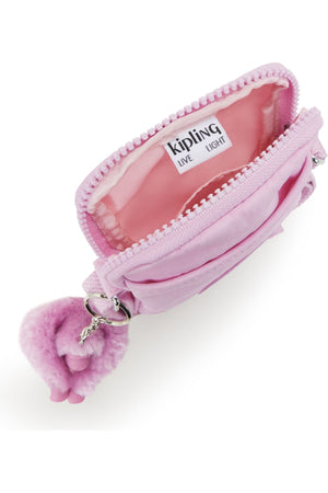 Kipling Tally Phone Handbag in Blooming pink
