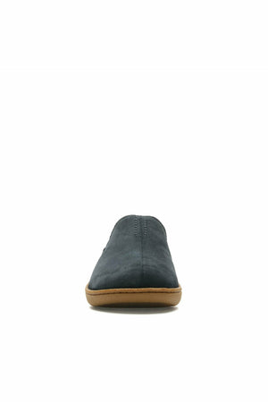 Clarks Home Mocc in Navy Suede
