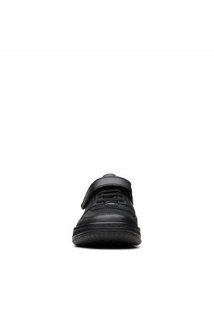 Clarks Fawn Lay K in black leather