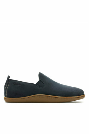 Clarks Home Mocc in Navy Suede