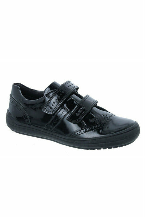 Geox School Shoes HadrielJ947VG black patent