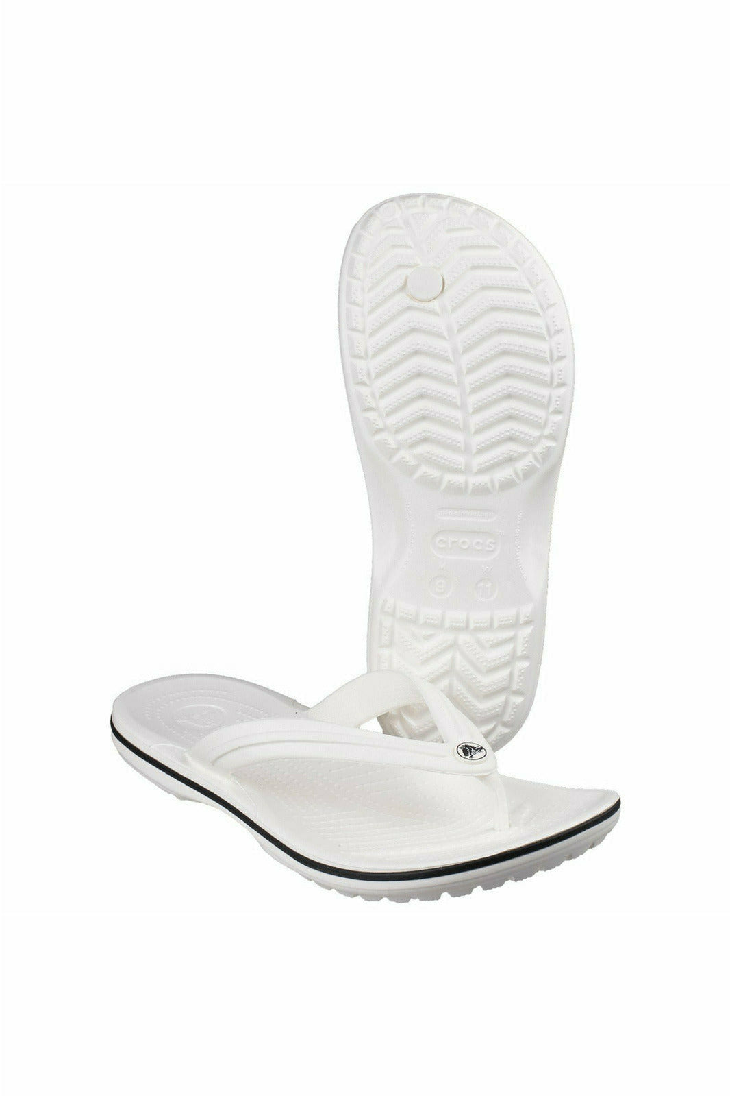 Crocs - Crocband Flip White 11033 Unisex
