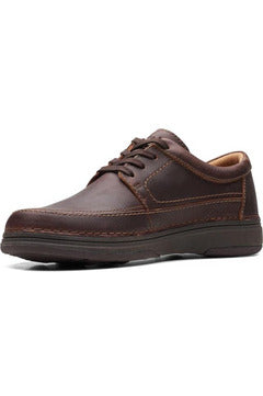 Clarks Nature 5 Lo dark brown leather