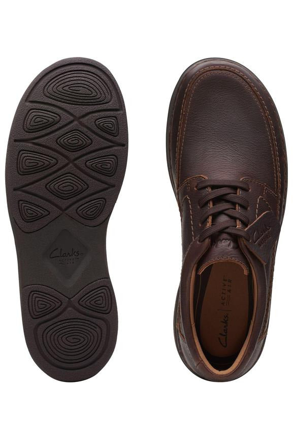 Clarks Nature 5 Lo dark brown leather
