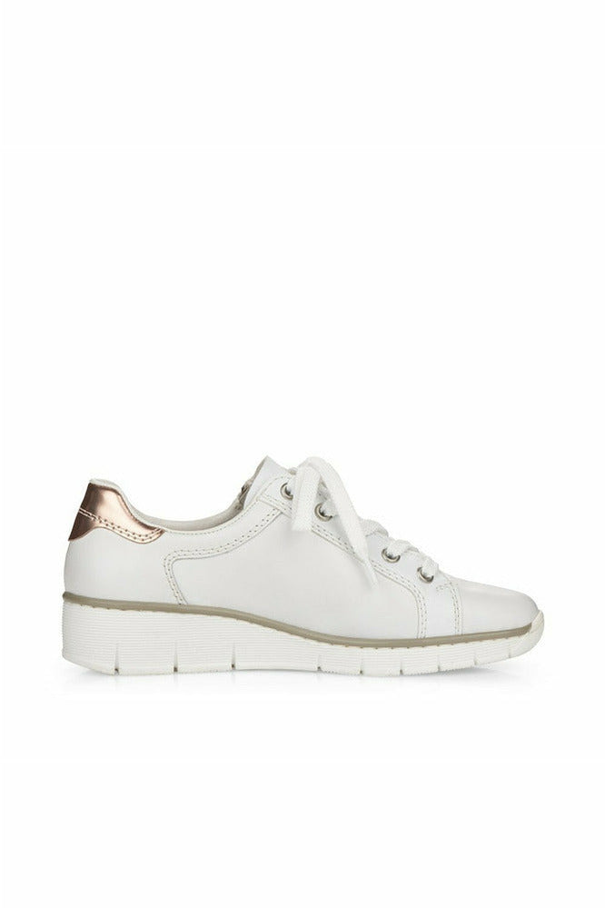Rieker ladies shoes 53703-80 In white