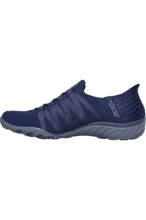 Skechers Slip Ins Breathe Easy 100593 in navy