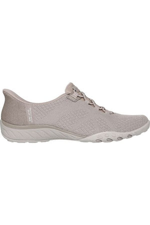 Skechers Ladies 100762 BREATHE EASY KNITTY WAVES in Taupe