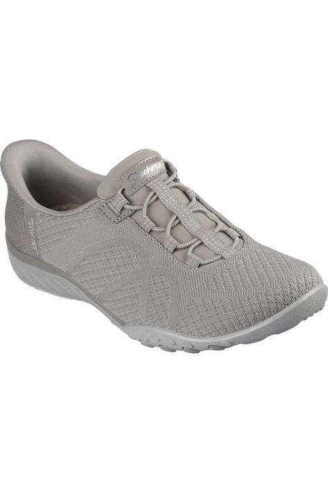 Skechers Ladies 100762 BREATHE EASY KNITTY WAVES in Taupe
