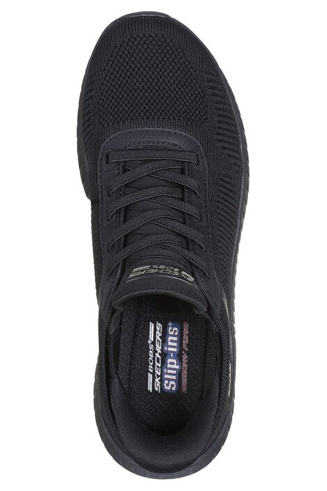 Skechers Ladies 117497 BOBS SQUAD CHAOS CURRENT MU in Black