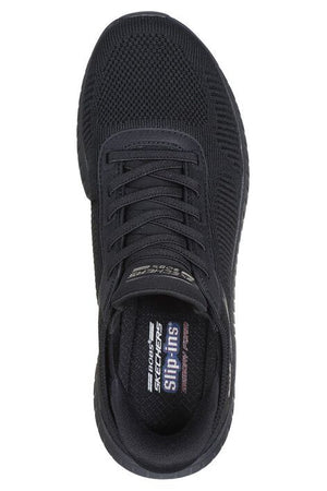 Skechers Ladies 117497 BOBS SQUAD CHAOS CURRENT MU in Black