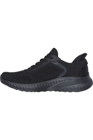 Skechers Ladies 117497 BOBS SQUAD CHAOS CURRENT MU in Black