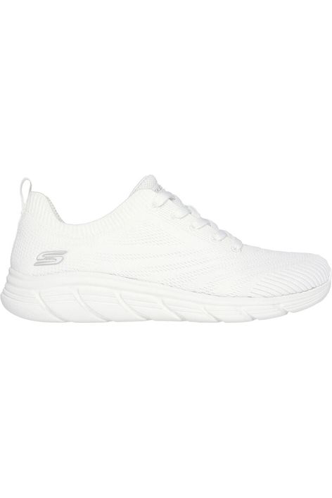 Skechers Ladies 117591  BOBS BFLEX LOGRACEFUL STRIDE in White