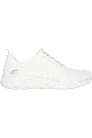 Skechers Ladies 117591  BOBS BFLEX LOGRACEFUL STRIDE in White