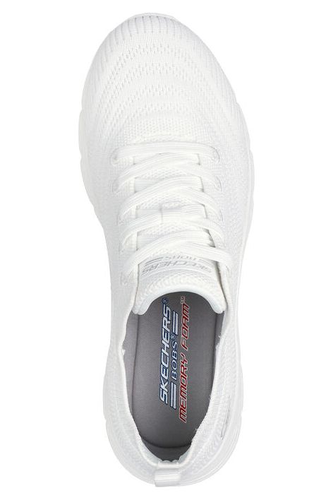 Skechers Ladies 117591  BOBS BFLEX LOGRACEFUL STRIDE in White