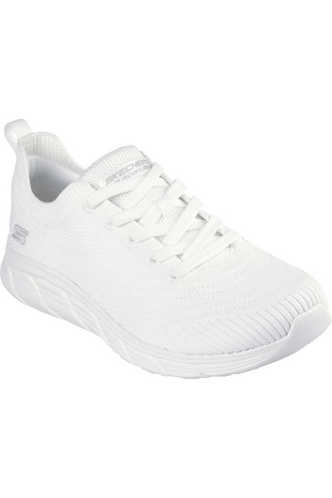 Skechers Ladies 117591  BOBS BFLEX LOGRACEFUL STRIDE in White