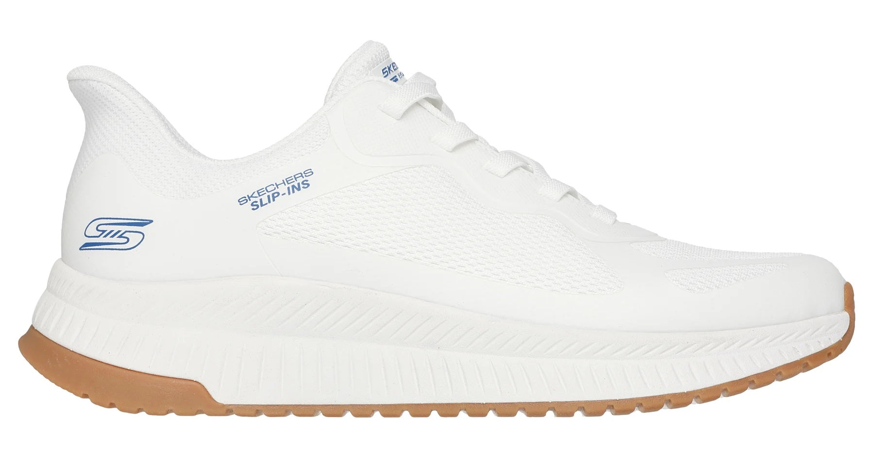 Skechers Mens 118423 Bobs Squad 4 white