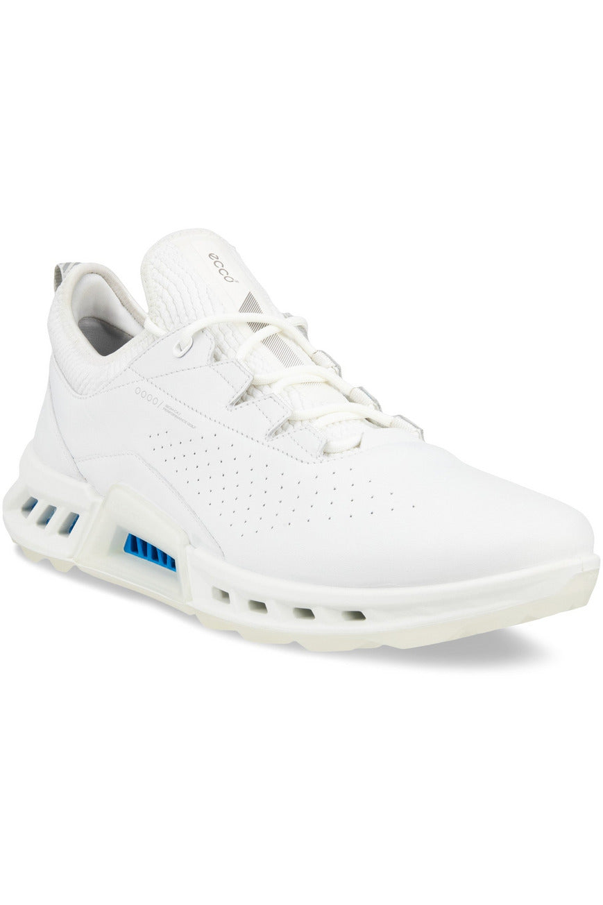 ECCO Biom C4 130404-01007 Mens Golf shoes in White Leather