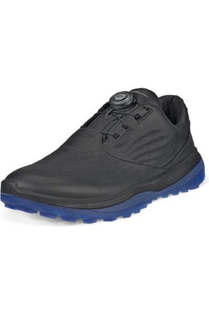 ECCO Golf Lt1 132274-01001 Mens Golf black leather shoe