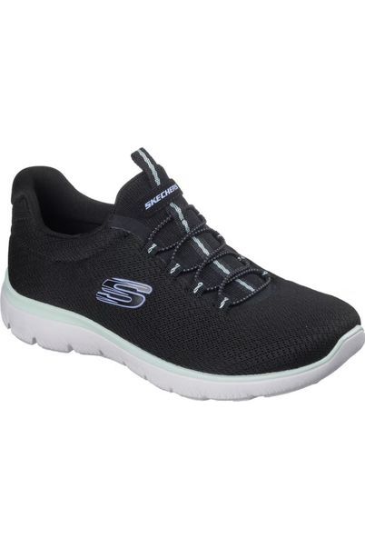 Skechers Ladies 150268 SUMMITS-SUMMER BLUSH in Black multi