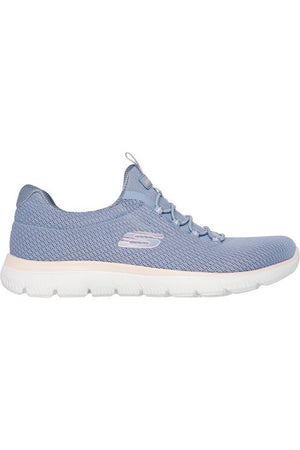 Skechers Ladies 150268 SUMMITSSUMMER BLUSH in Light blue Multi