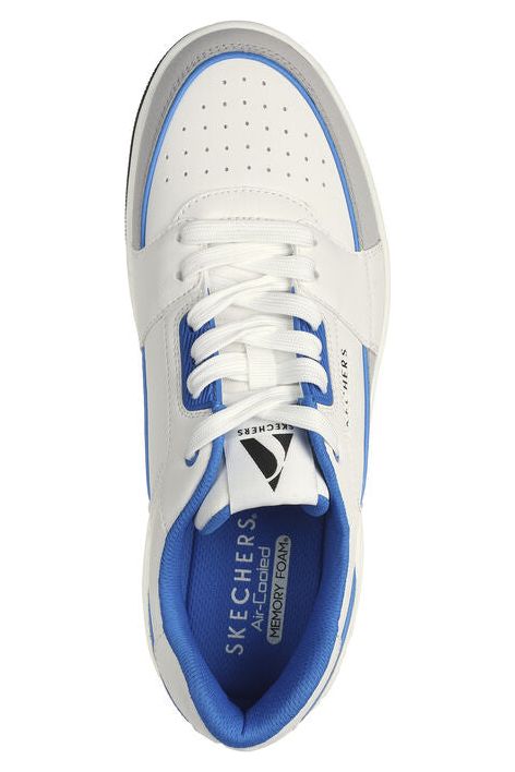 Skechers 183140 Uno Court in White/Blue