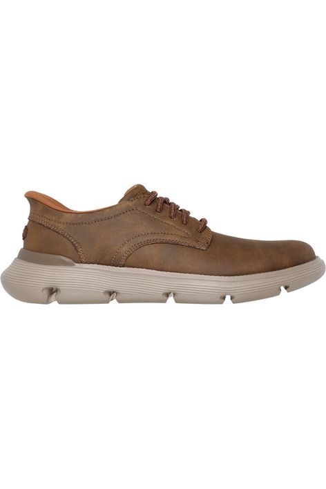 Skechers Mens 205353 GARZA DURAN in Taupe