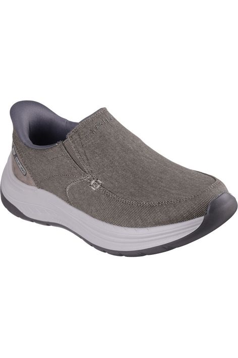 Skechers Mens 205356 DECKLAN GULLIVER in Taupe