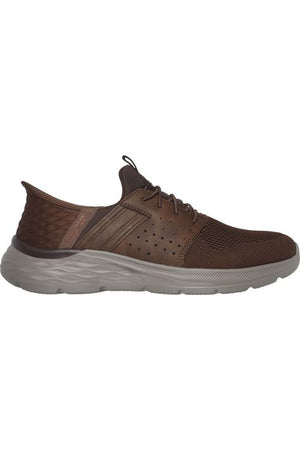 Skechers 210803 Slip Ins Garner Newick in Brown