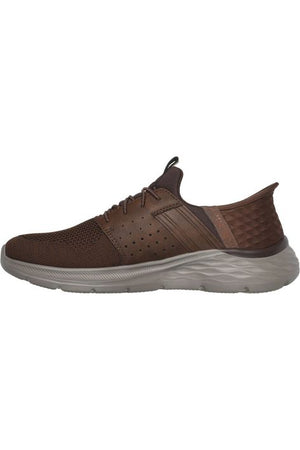 Skechers 210803 Slip Ins Garner Newick in Brown