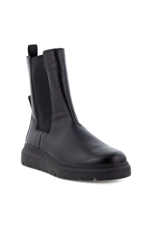 Ecco 216223-01001 Ladies Black Leather Boots