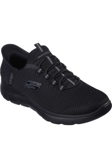 Skechers Mens 232457 SUMMITS HIGH RANGE in All Black