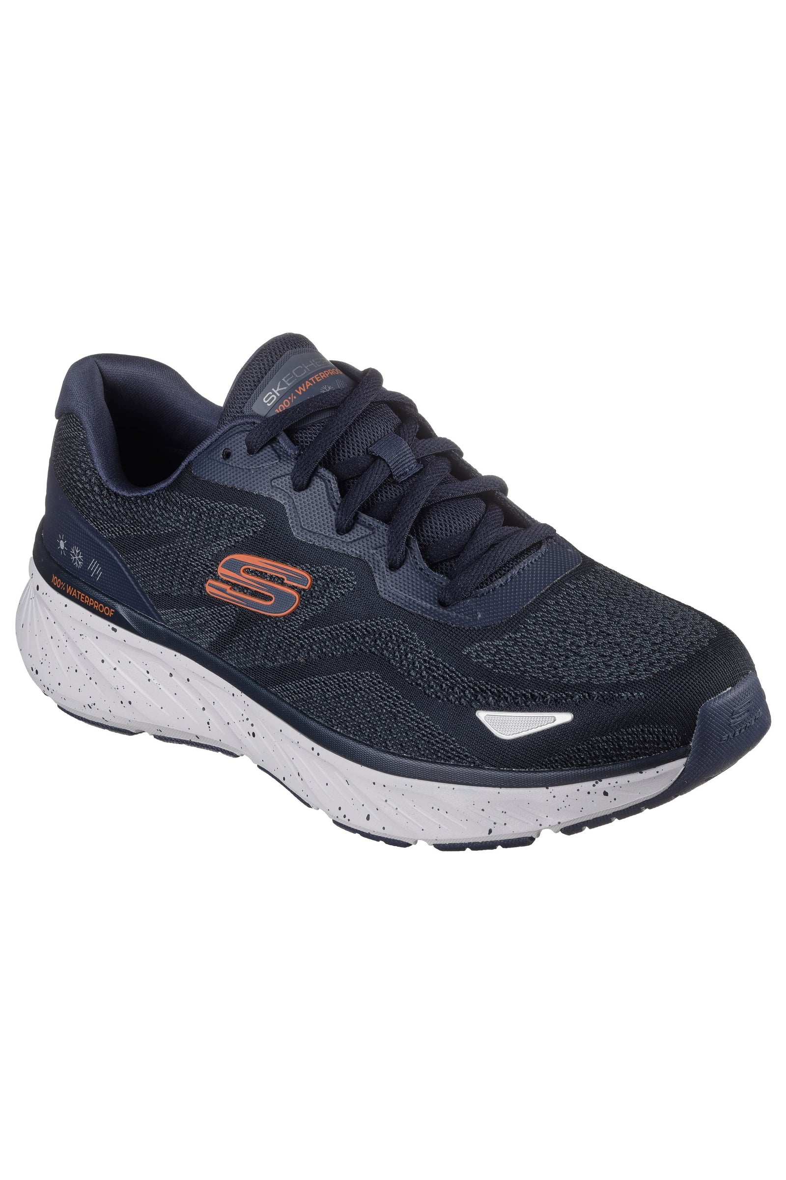 Skechers Mens Waterproof Relaxed Fit: Edgeride - Konzo 232842 navy orange