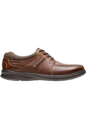 Clarks Cotrell Walk in Tobacco mens lace up shoe