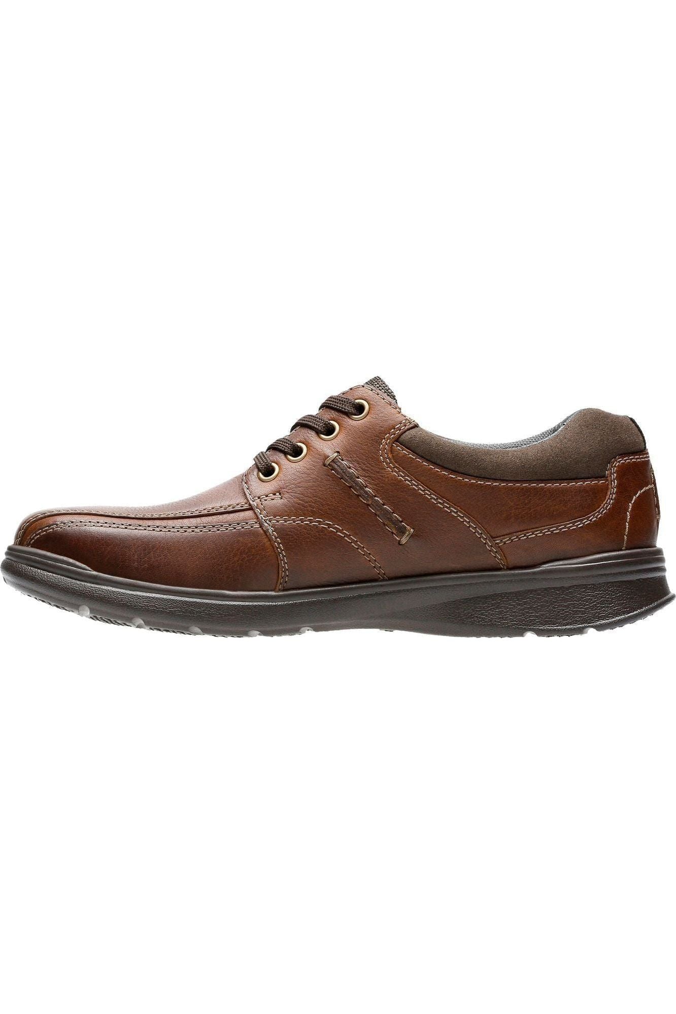 Clarks Cotrell Walk in Tobacco mens lace up shoe