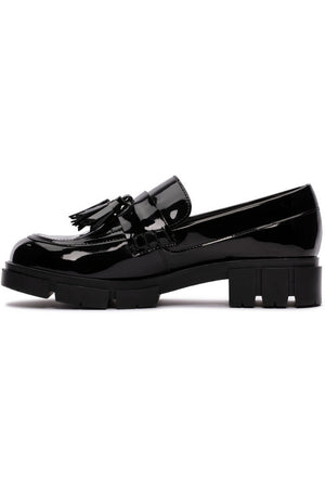 Clarks Teala Loafer in Black Patent