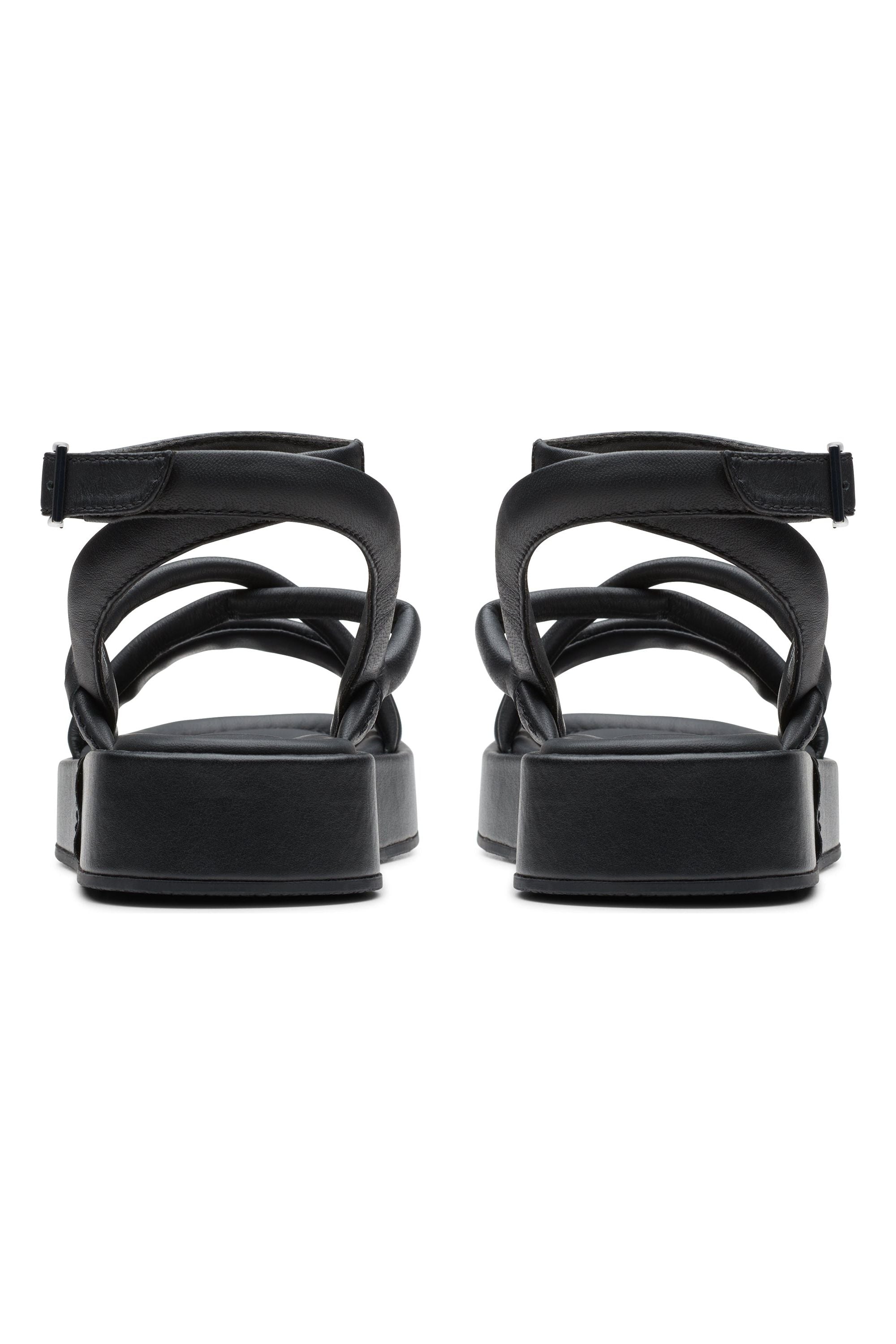 Clarks Alda Cross in Black leather