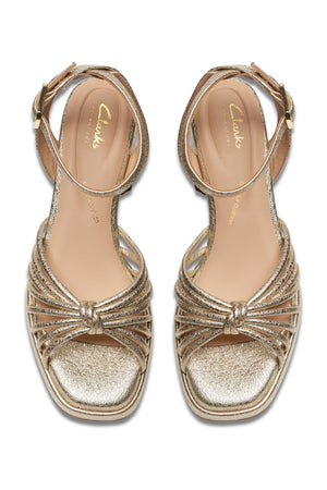 Clarks Ritzy75 Faye in Champagne