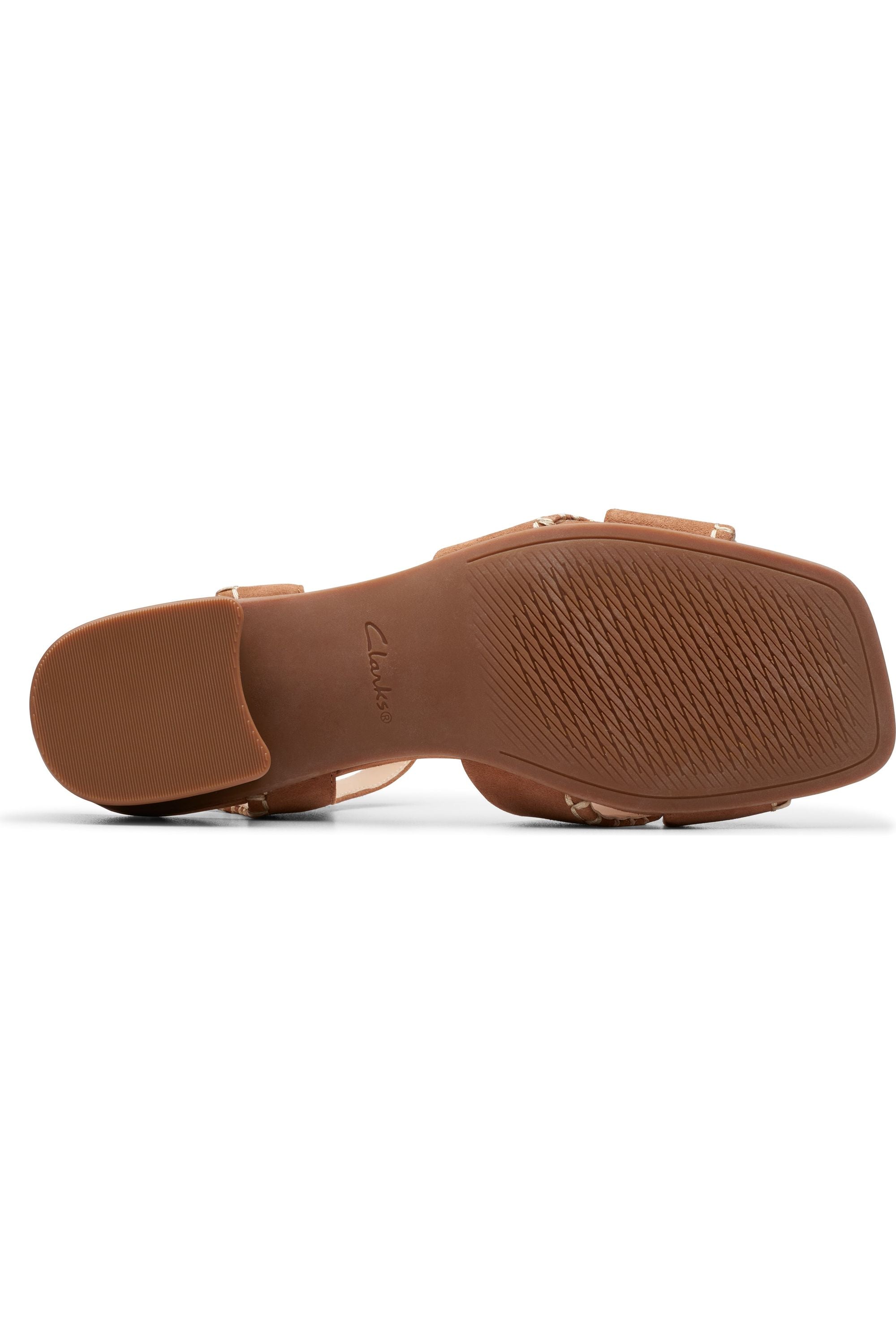 Clarks Serina35 Cross in tan suede