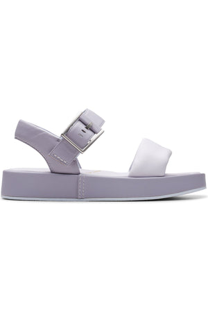 Clarks Alda Strap in Lilac Combi