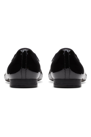 Clarks Loreleigh Rae in black patent