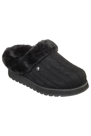 Skechers Bobs Keepsakes Ice Angel Slipper 31204 black