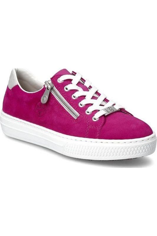 Rieker ladies sneakers L59L1-31 in pink