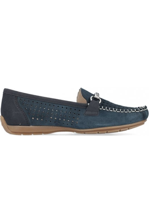 Rieker Ladies Shoes 40253-14 in Blue