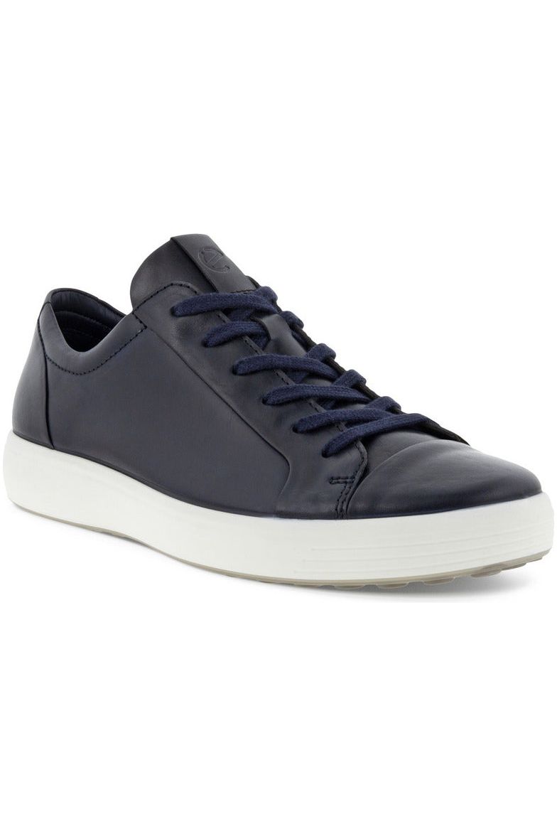 Ecco Mens 470364-01303 in Navy leather