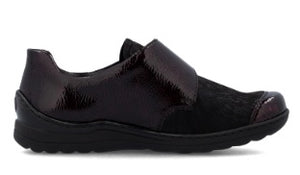 Rieker Ladies Shoes 48951-35 bordeauxextra wide fit