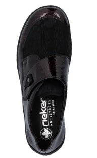 Rieker Ladies Shoes 48951-35 bordeauxextra wide fit