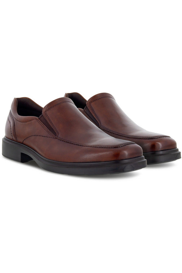ECCO Helsinki Men's Slip-on 500154 01053 in cognac leather JM