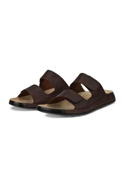 ECCO Cozmo Mens Sandal  500904-02667 in potting soil leather