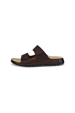 ECCO Cozmo Mens Sandal  500904-02667 in potting soil leather