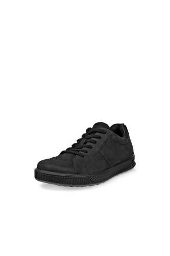 Ecco mens 501594-51052 all black leather sneaker